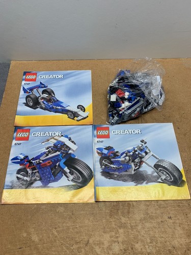 Lego creator 6747 moto complet - creator,