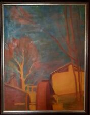 Quadro di Innocente Salvini "Mulino con ruota" 1969