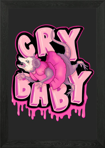 Cry baby poster - arte, da