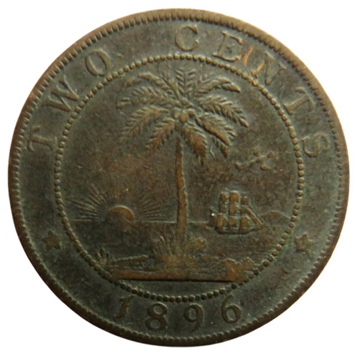 Moneta centesimi liberia - moneta, 2