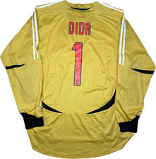 maglia calcio Dida AC Milan 2005 2006 Bwin Adidas FORMOTION Player goalkeeper XL