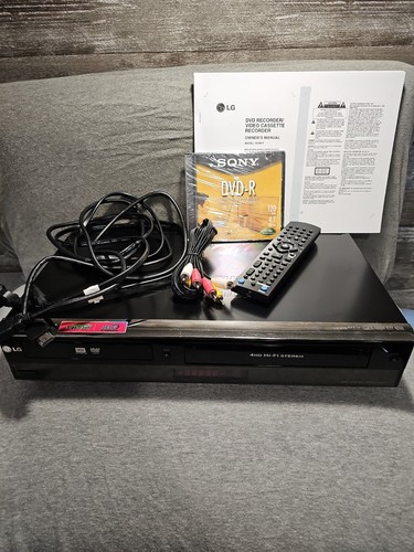 Rc897t dvd recorder vcr - lg,