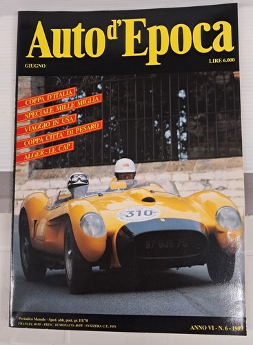 Auto epoca giugno - d'epoca,