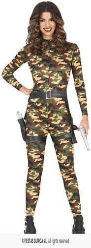 Costume tuta militare - tuta, sexy