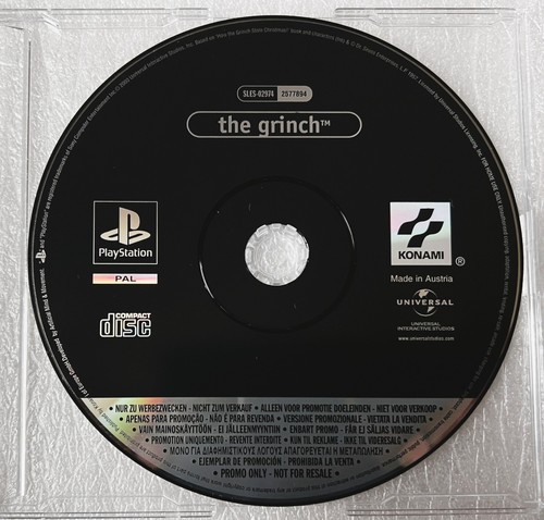 The grinch ps1 - grinch, promo