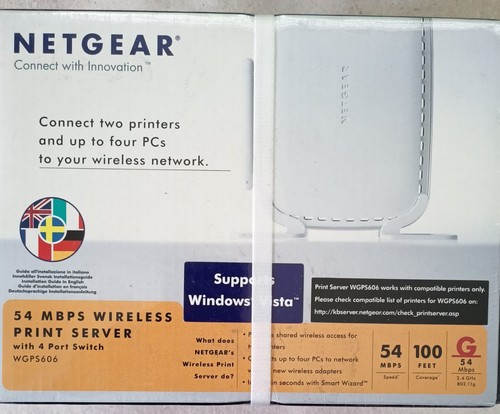 Netgear wireless print server - netgear,