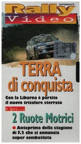 Rally sprint video vhs - rally,