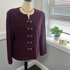 Blazer donna rosso Leslie Fay