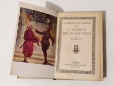LIBRO ANTICO 1934 DELLY IL SEGRETO DEL KU KU NOOR BIBLIOTECA DELLE SIGNORINE