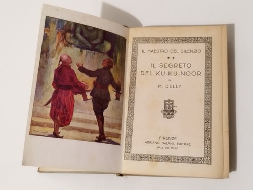 Libro antico 1934 delly - delly, il
