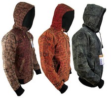 Giacca con cappuccio collo