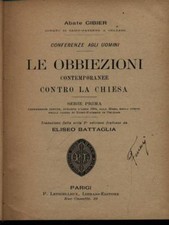LE OBBIEZIONI CONTEMPORANEE
