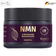 NMN Beta Nicotinamide Mononucleotide in Barretto di Vetro Purezza 99,5% con Dosatore