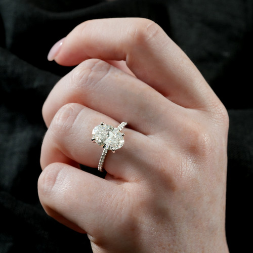 Anello fidanzamento oro - anello, di