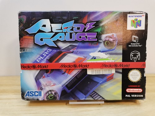 Nintendo gioco aero gauge - 64,