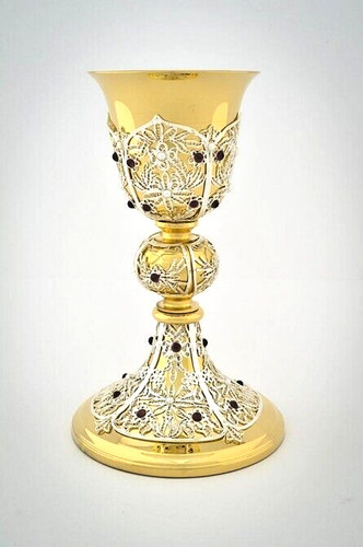 Calice messa ottone - calice, in