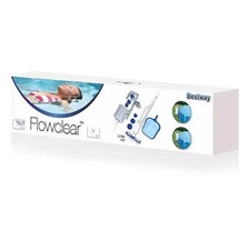 Bestway Skimmer KIT Manutenzione Pulizia Piscina completa di retino e spazzola