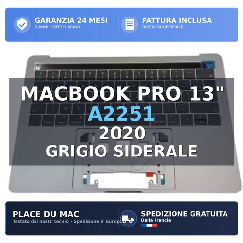 Scocca superiore con - superiore, tastiera