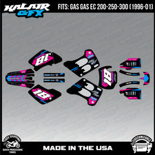 Graphics kit for gasgas - kit, ec200