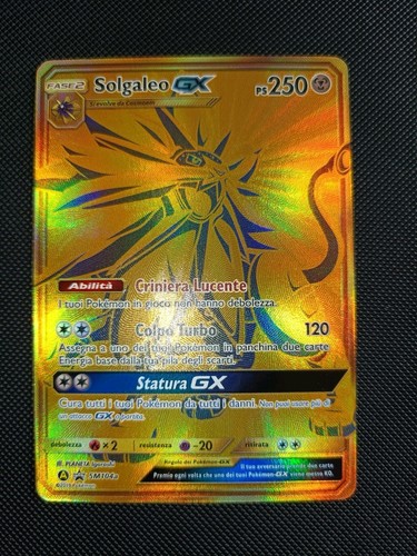 Solgaleo promo sm104a - gx,