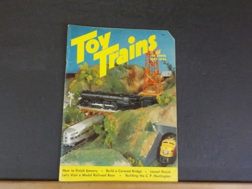 Rivista treni giocattolo 1954 - giocattolo,