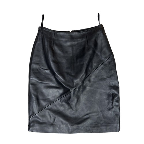 Gonna donna pelle studio nera - studio,