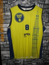 Vintage Modena SBM  basket basketball vest canotta Large match worn