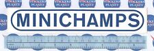 ADESIVO STICKER VINTAGE AUFKLEBER AUTOCOLLANT MINICHAMPS AUTO MODELLISMO