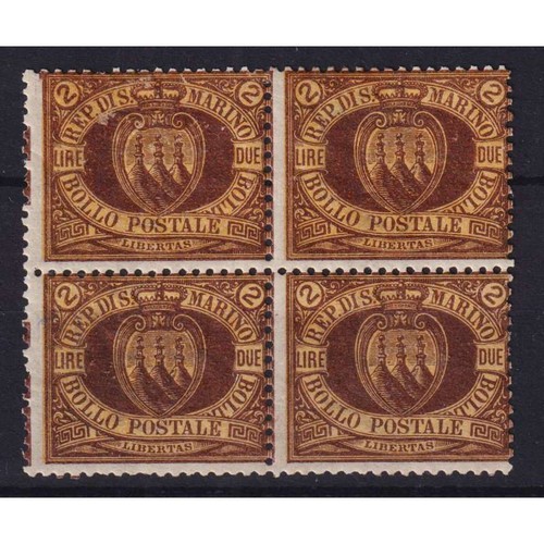 San marino 1892 quartina 2 - san,