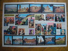 CORRIERE DEI PICCOLI #17 1963 TORINO E IL PIEMONTE TAVOLA ALLEGATA CITTA ITALIA