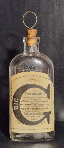 Antica bottiglia antisettica