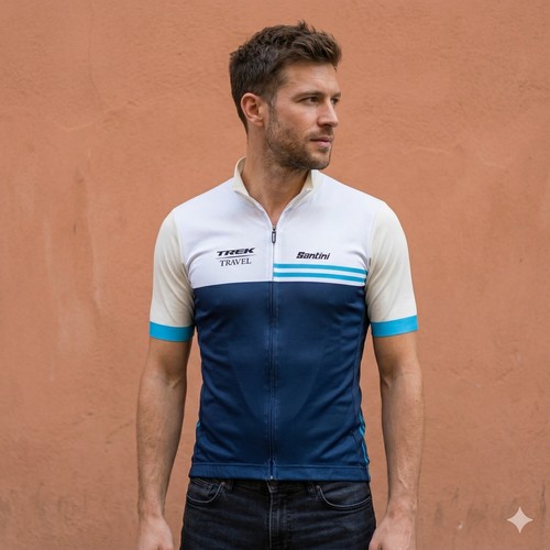 Santini trek maglia ciclismo - santini,