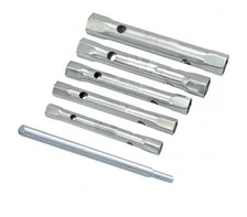 SET 5 CHIAVI A TUBO DOPPIA 'HIT' MM 8X9÷16X17 + ASTA
