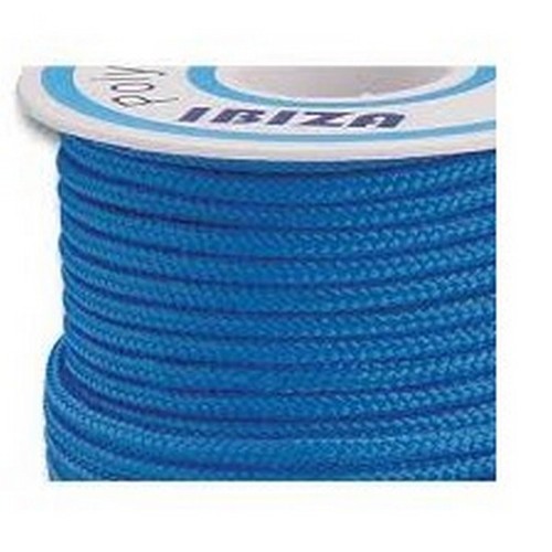 Treccia poliestere blu mm - poliestere, Ø