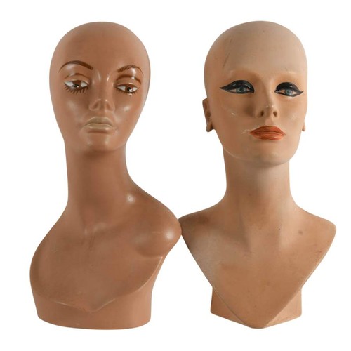 Coppia teste manichino - di,