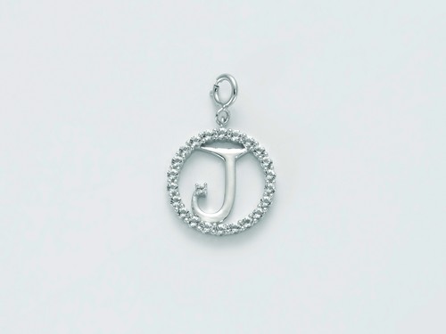 Ciondolo lettera donna - j,