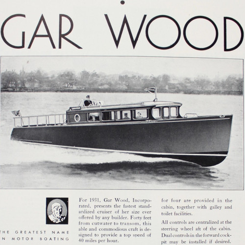 1931 motoscafo gar - 1931, 40'