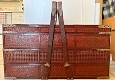 Antico baule cibo vintage 3