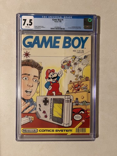 Game boy valiant 1990 cgc - 1990,
