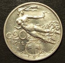 Centesimi lire 1912 fdc - 20,