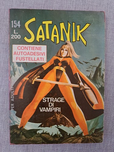 Satanik 154 editoriale - 154,