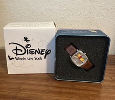 Orologio WINNIE THE POOH Butterfly Friends Disney con cinturino, nuovo in scatola originale