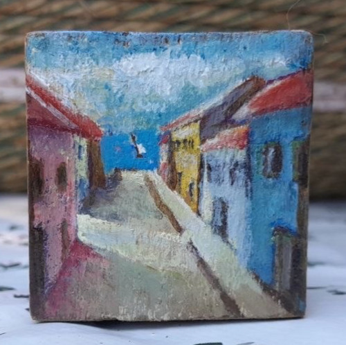 Quadro miniatura olio - miniatura, ad