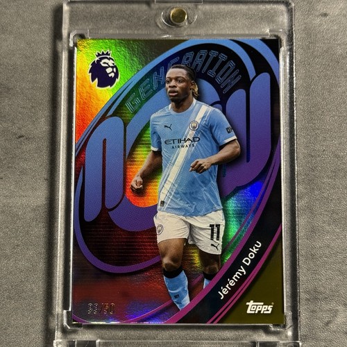 Jeremy doku gold 2025 - gold, topps