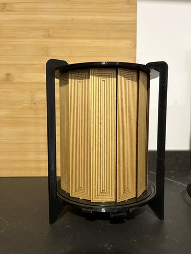 Unità nera lampada da - nera,