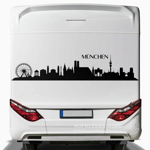 Adesivo auto monaco skyline - auto,