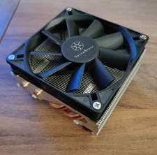 SilverStone SST-AR11 - Radiatore CPU Argon a basso profilo 4 Heatpipe