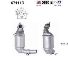 66 KW 90 CV CATALIZZATORE PER