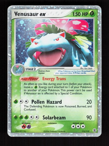 Venusaur 112 - ex,