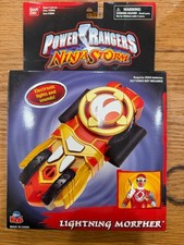Power Rangers Ninja Storm Lightning Morpher con scatola - testato e funzionante